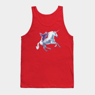 Sloth Riding Magical Unicorn Tank Top